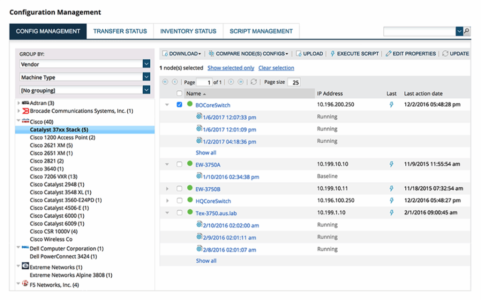SolarWinds Network Configuration Manager Software - 2