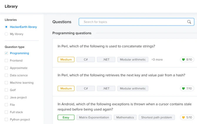 HackerEarth Assessments Reviews, Prices & Ratings | GetApp Canada 2024