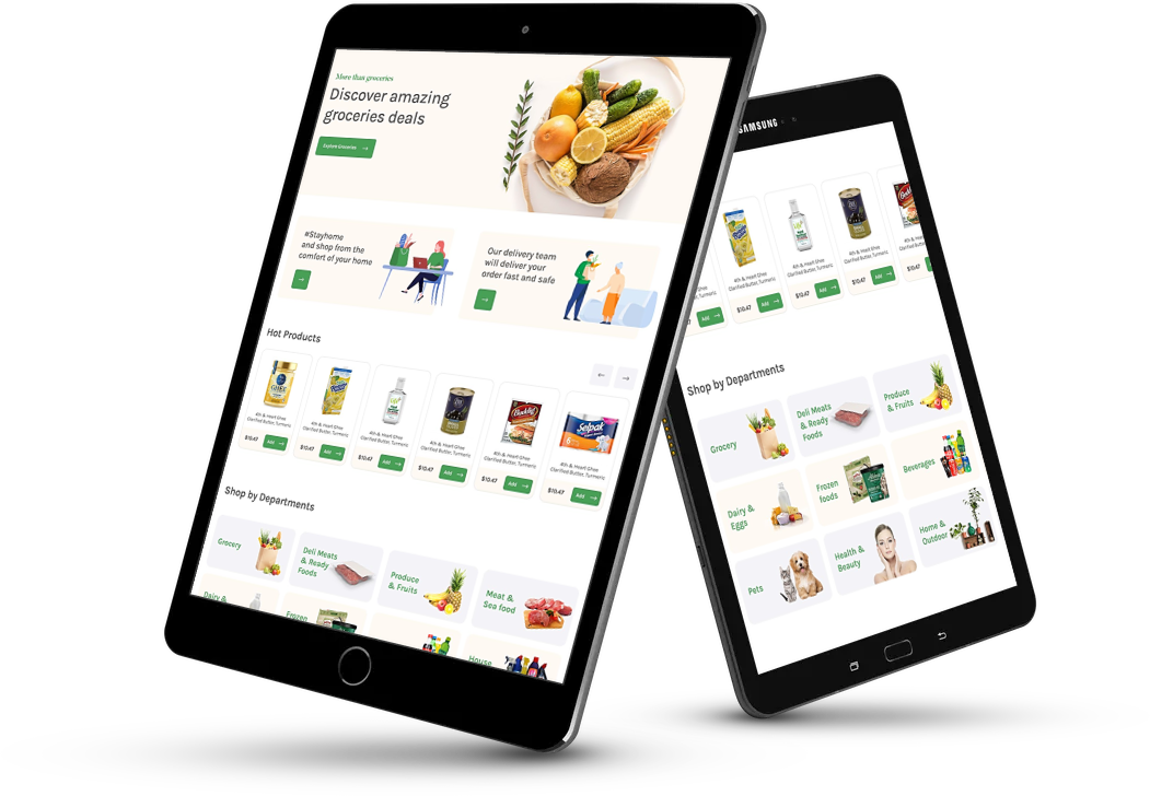 FTSRetail Software - FTSRetail supports online ordering with responsive mobile design that can run on PC, Tablets and Phones