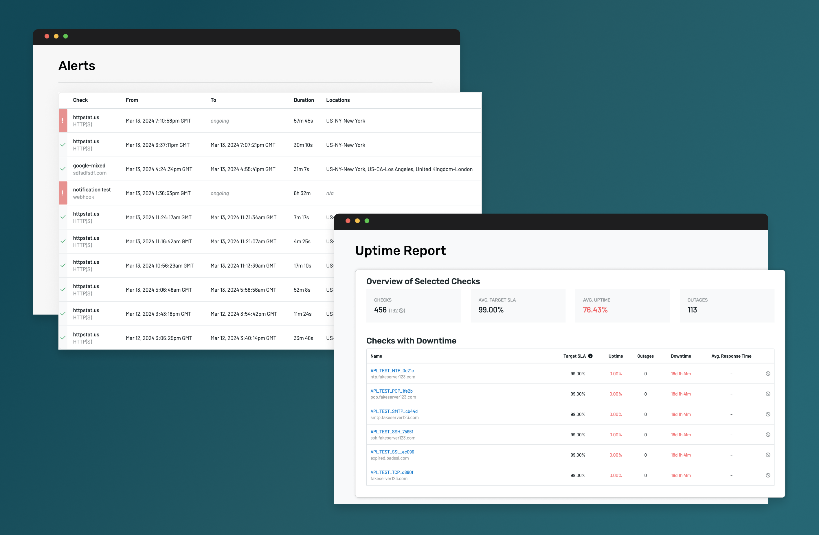 Uptime.com Software - 6