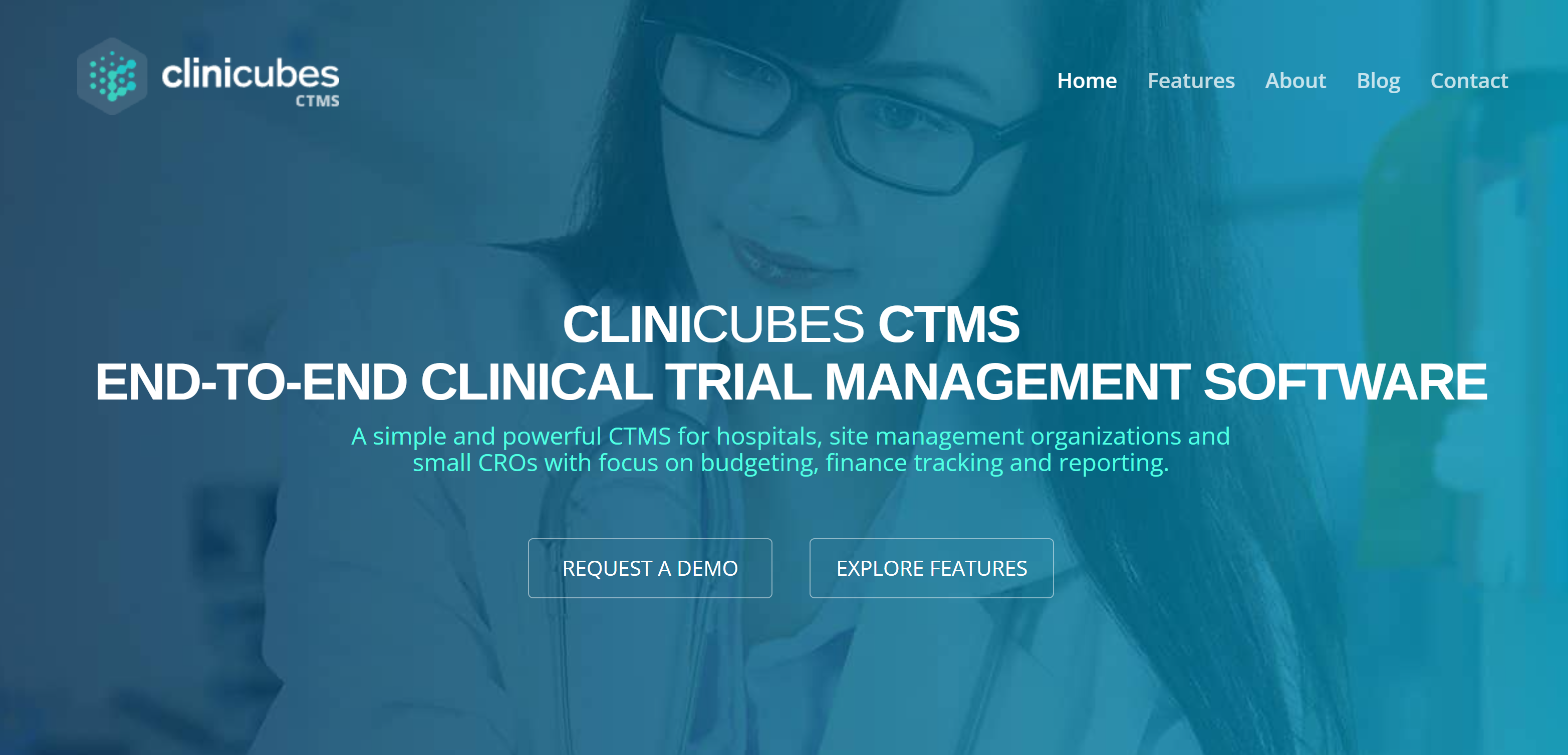 Clinicubes CTMS Software - 1