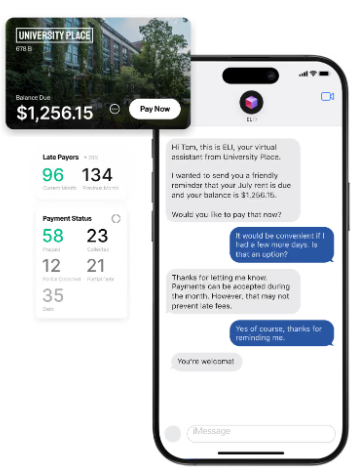 Entrata screenshot: Entrata AI and automation