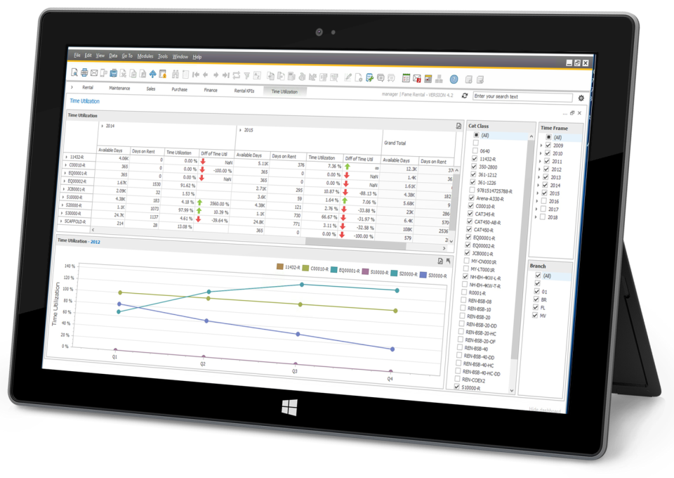 Fame Rental Software - 4