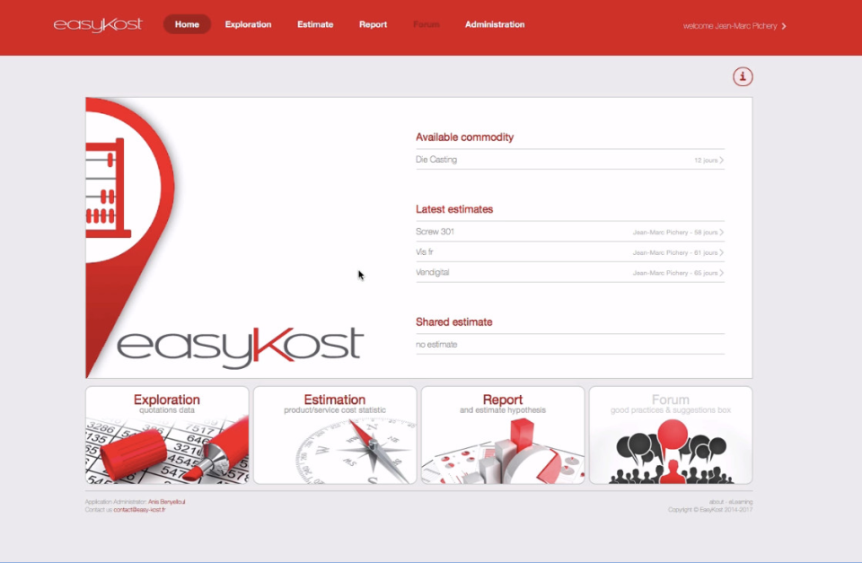 EasyKost Logiciel - 2