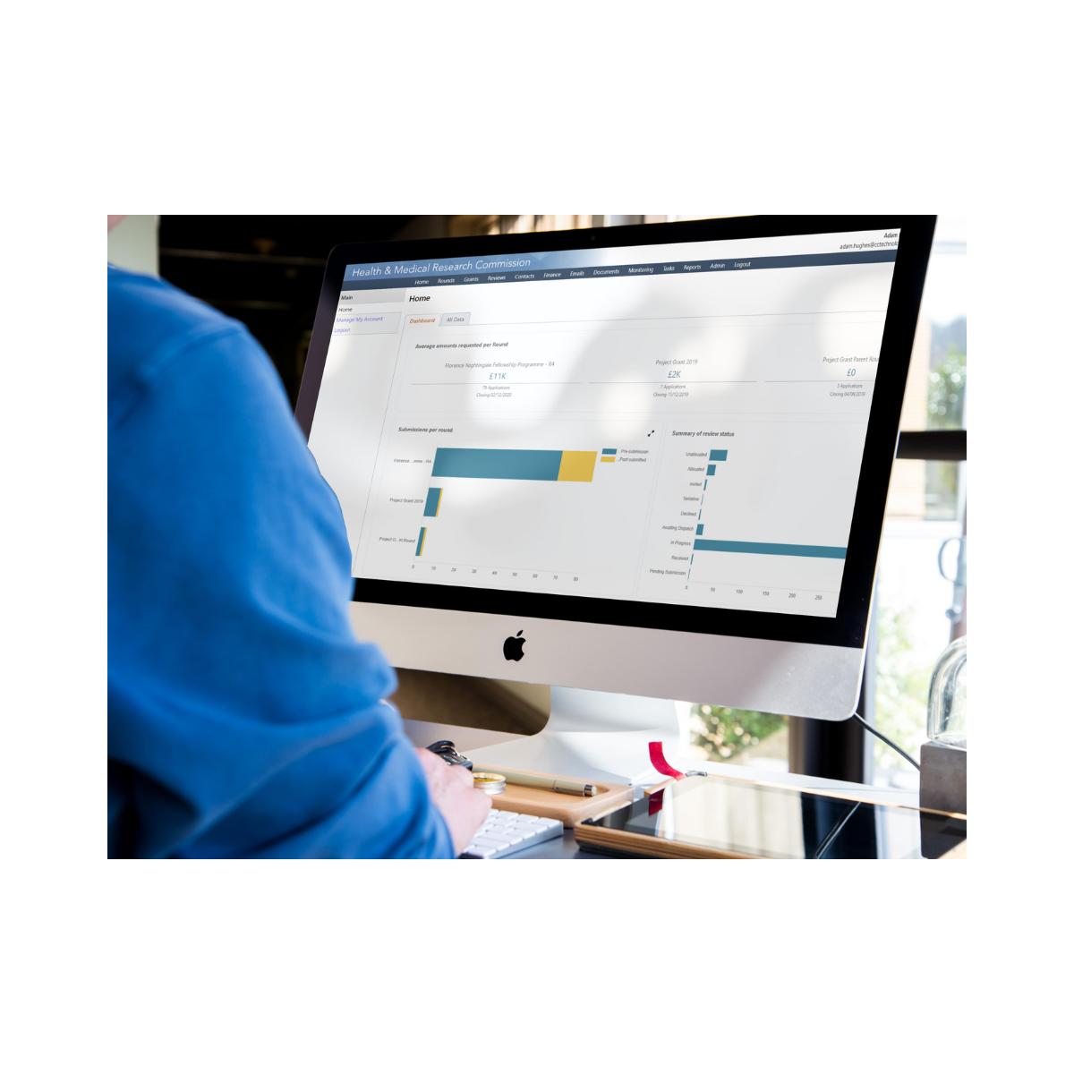 Symplectic Grant Tracker Software - Review, Contracting & Agreement - thumbnail