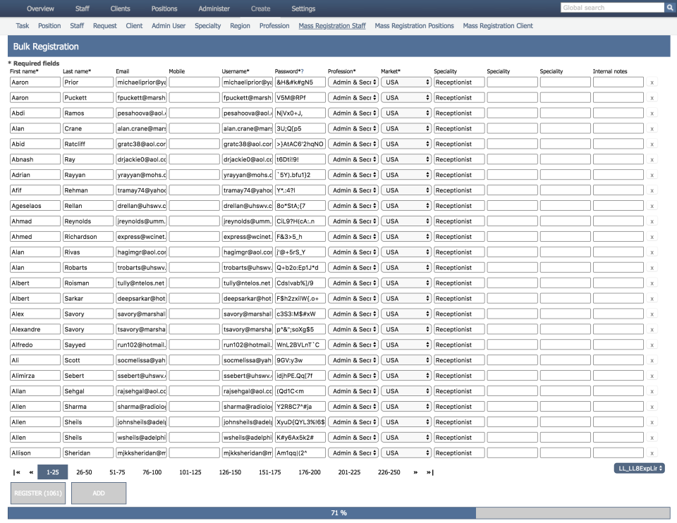 iStaff Systems Software - 1