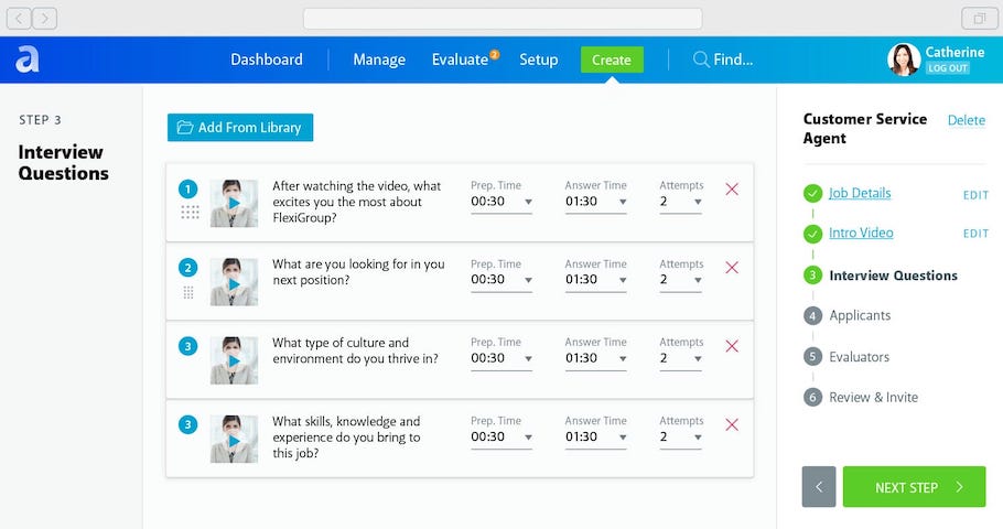 Alcami Interactive screenshot: Alcami Interactive define questions