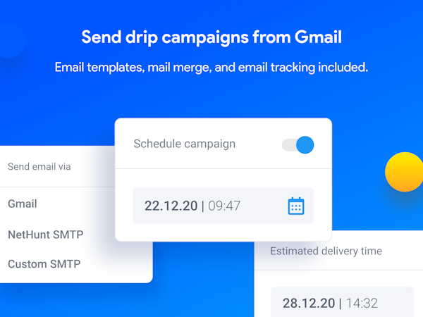 NetHunt CRM Software - Send personalised emails in bulk with NetHunt CRM