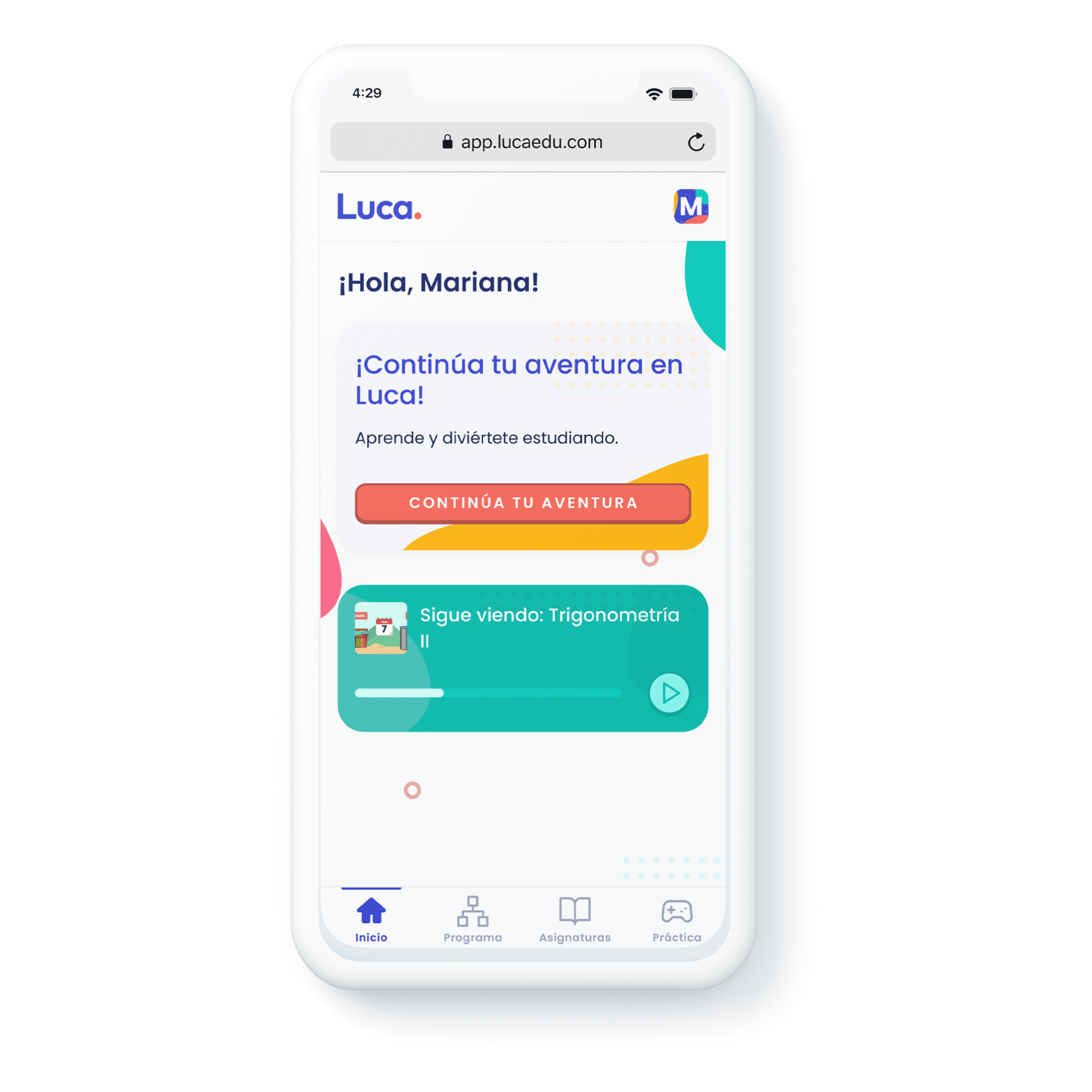 La Plataforma Educativa de Microlearning Luca, puede ser usada en cualquier dispositivo con conexión a internet. Por ser una aplicación web, es compatible con todos los sistemas operativos y permite el acceso desde cualquier lugar, en cualquier momento.
