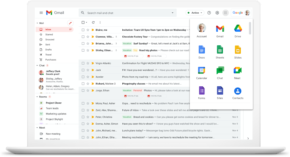 Gmail's secure inbox