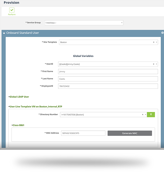 Akkadian Provisioning Manager screenshot: Akkadian Provisioning Manager provisioning automation screenshot
