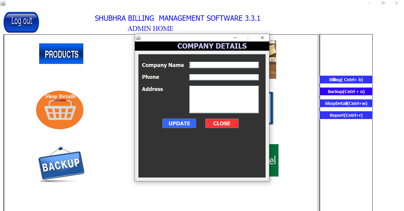 Shubhra Billing Management company details