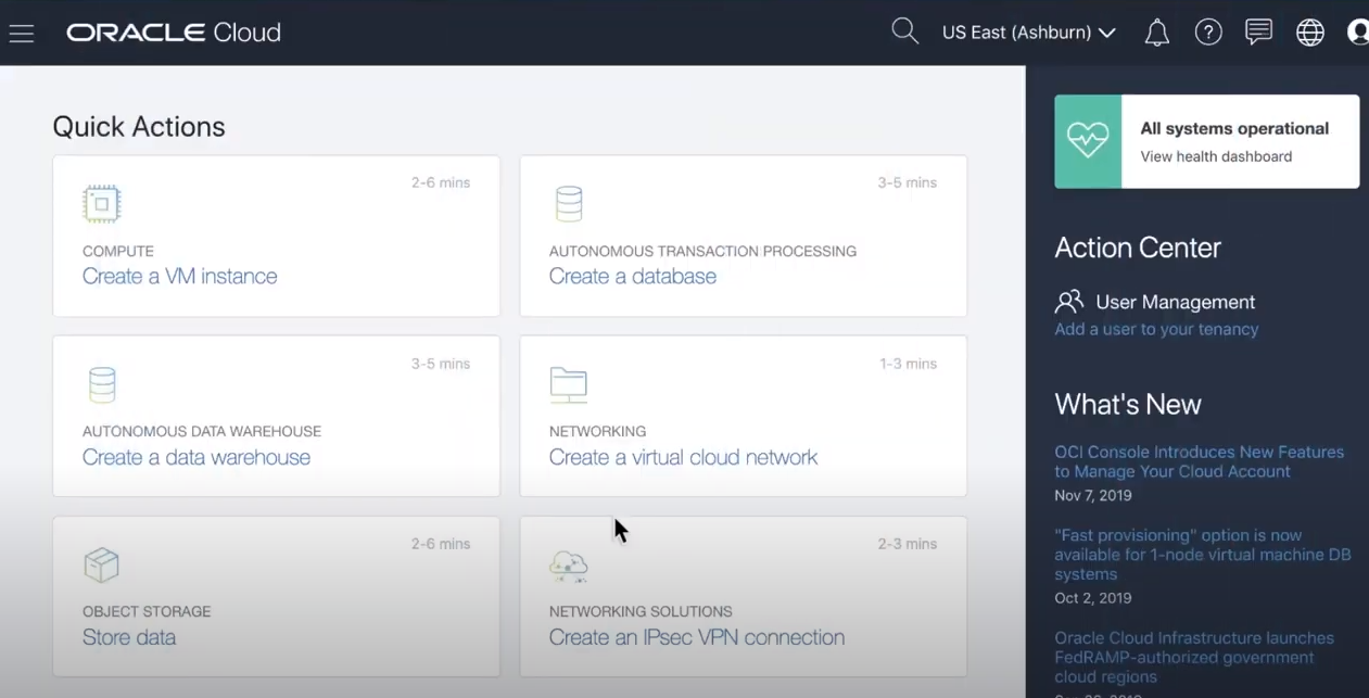 Oracle Cloud Infrastructure (OCI)