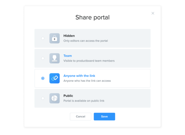 Share portal
