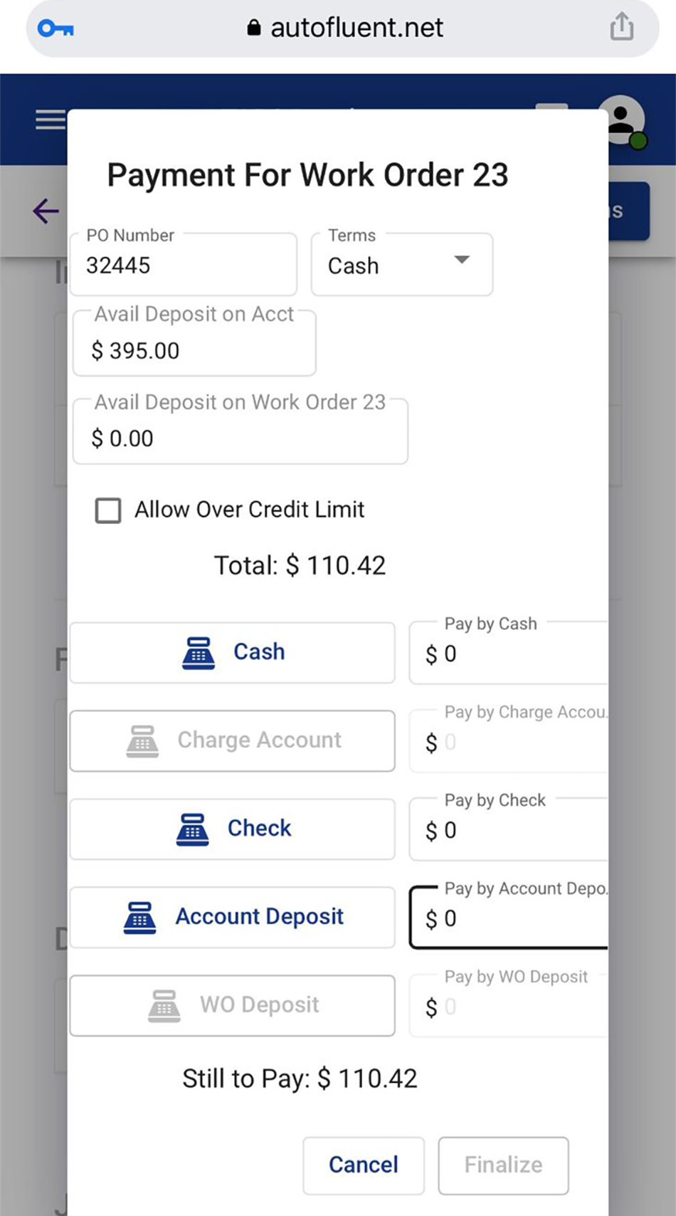 AutoFluent Software - Payments by Phone