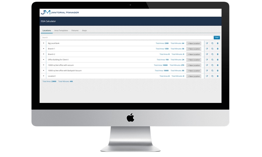 Janitorial Manager Software - 2