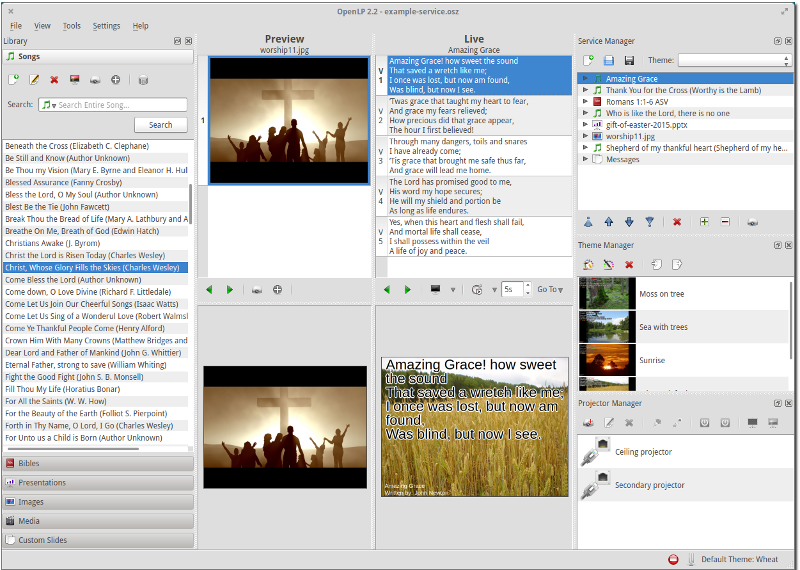 OpenLP Logiciel - 1