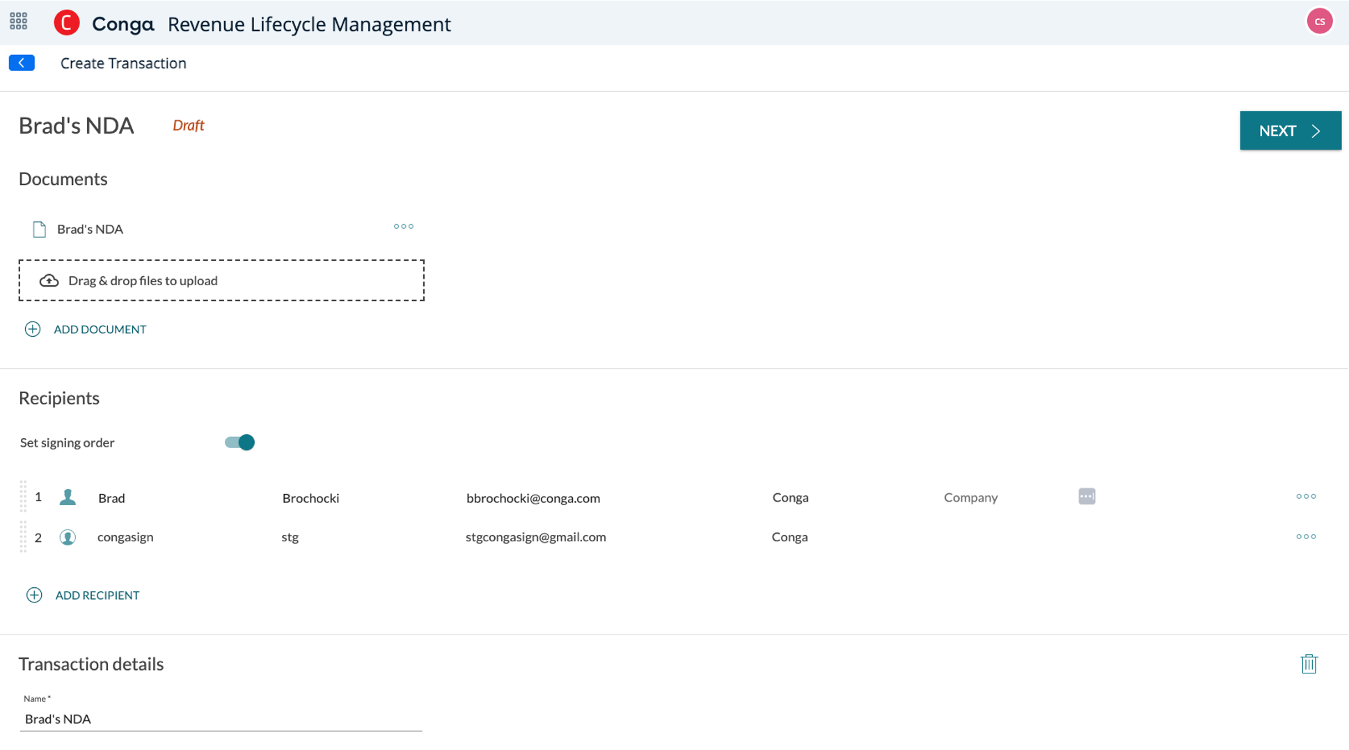 Conga Sign Software 2024 Reviews, Pricing & Demo