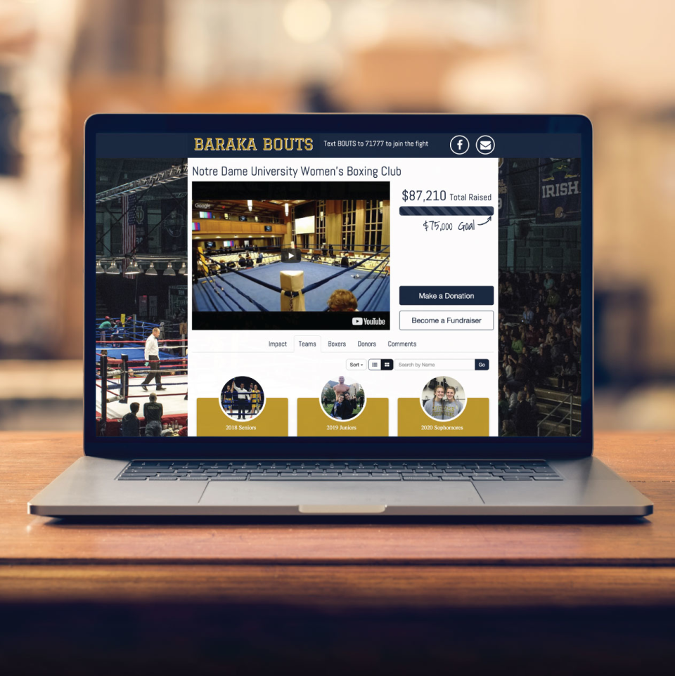 MobileCause peer-to-peer fundraising