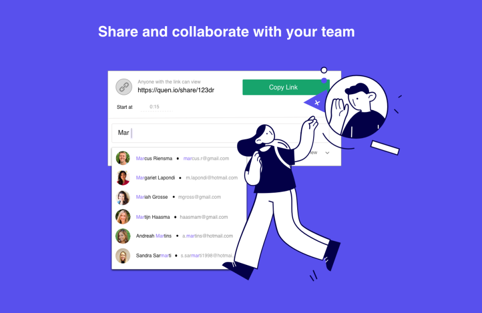 Quen Software - Share and Collaborate