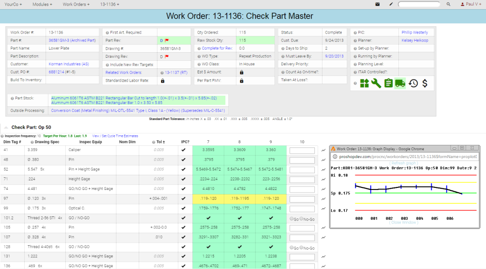 ProShop ERP Logiciel - 2