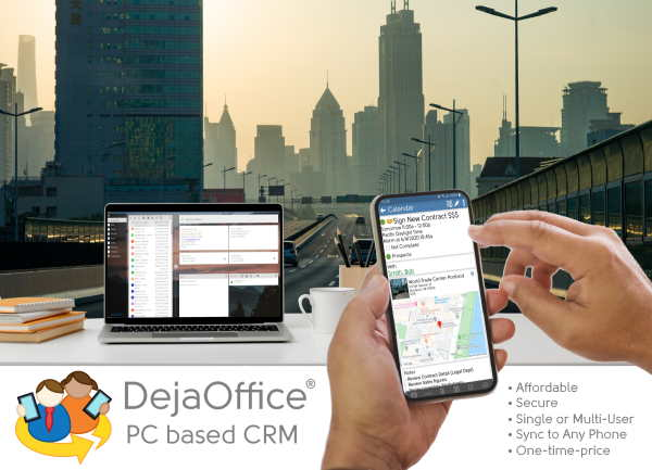 DejaOffice PC CRM Software - 1