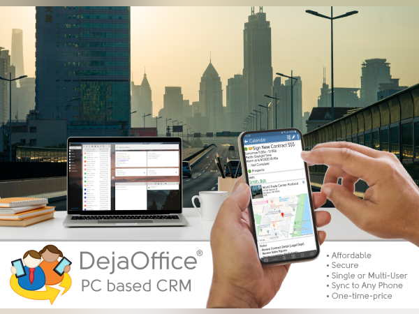 DejaOffice PC CRM Software - 1