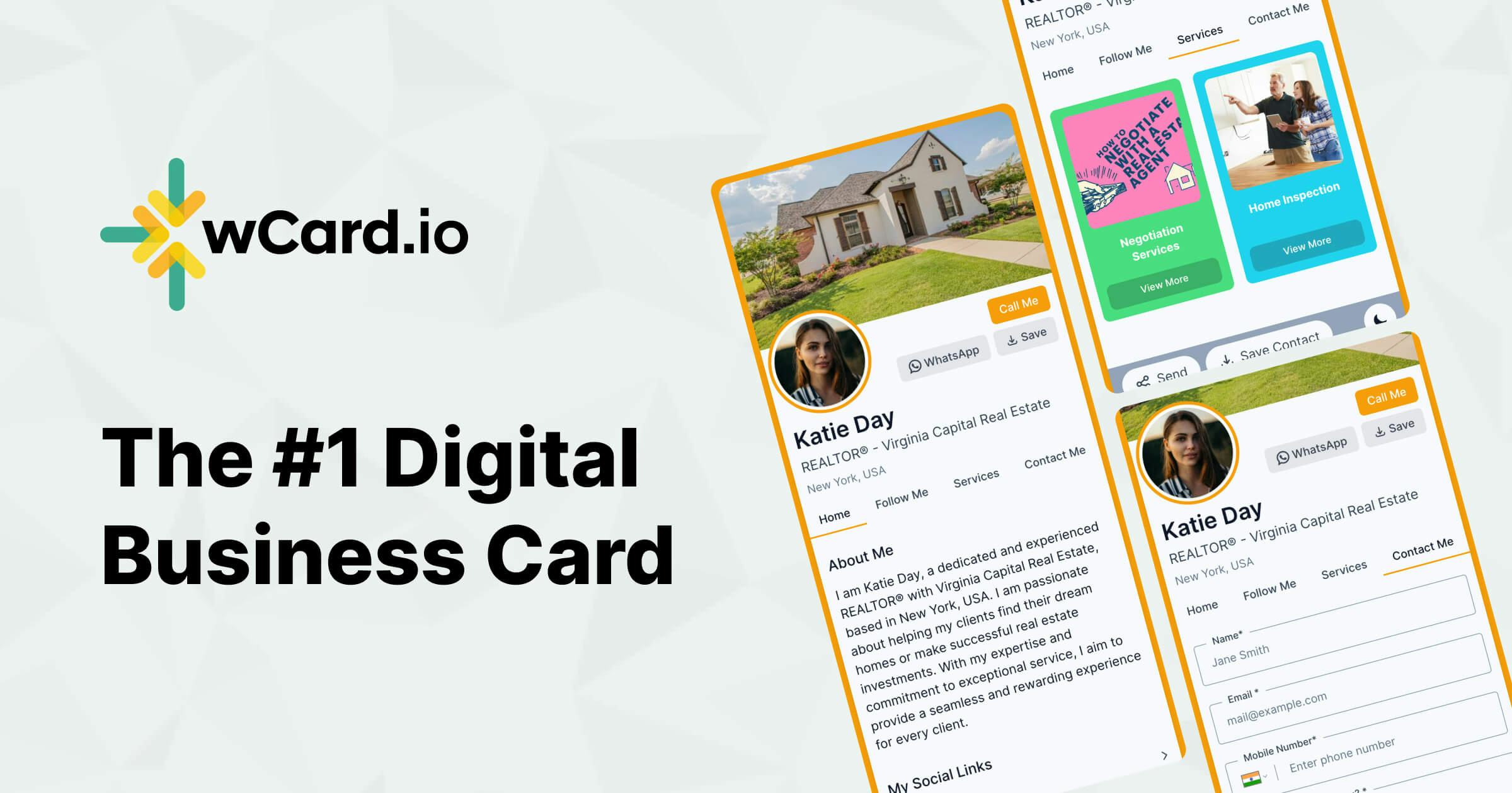 wCard.io Software - The #1 Digital Business Card