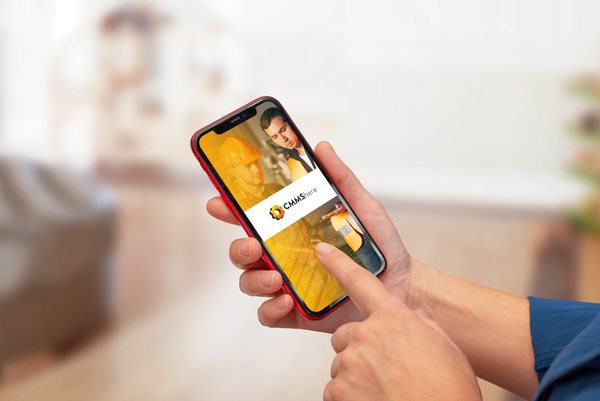 CMMShere screenshot: Mobile and desktop CMMSHere, people at the field need digital tools, which will make a better life to your technician people, as soon as work order is finished CMMShere will send the maintenance reports to the required personnel