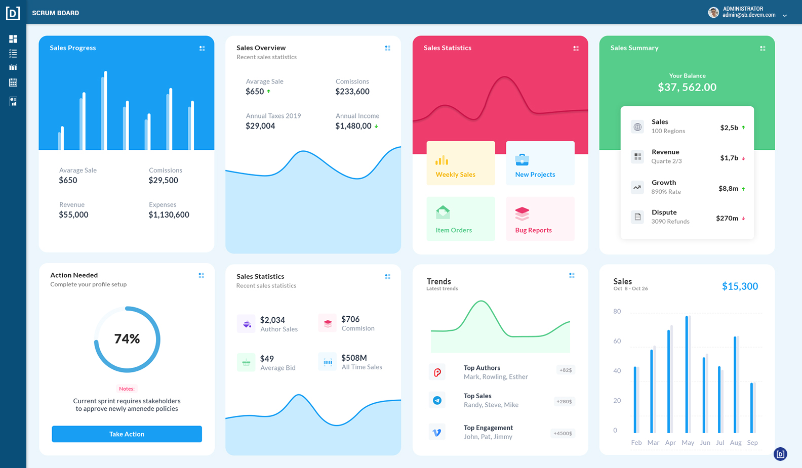 A powerful, interactive Scrum Board app built on Devum, enterprise low-code platform. Boost visibility, streamline sprints, and unlock agile nirvana.