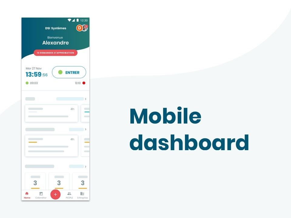 Mobile dashboard