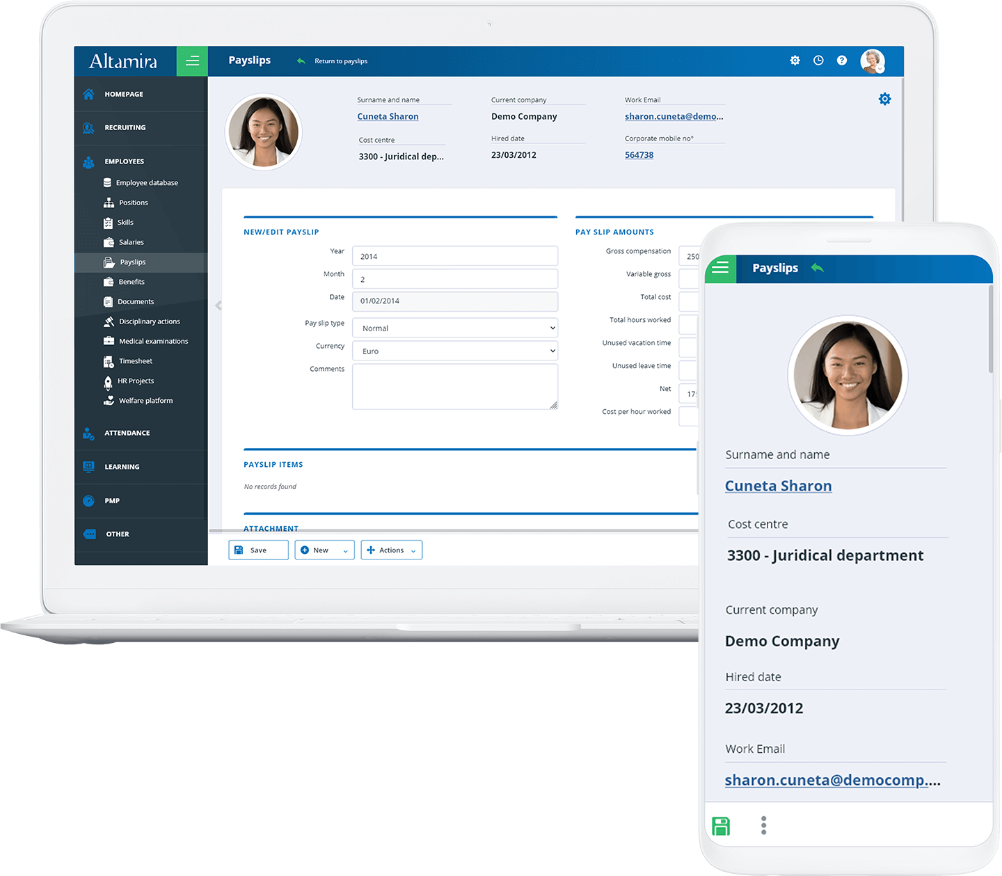 Altamira HRM Software - 3