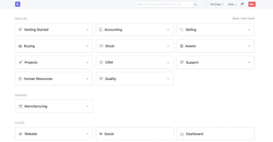 ERPNext Logiciel - 1