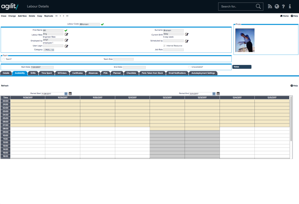 Pay rates, costs, shifts, and absences can also be monitored to best utilize available labour resources