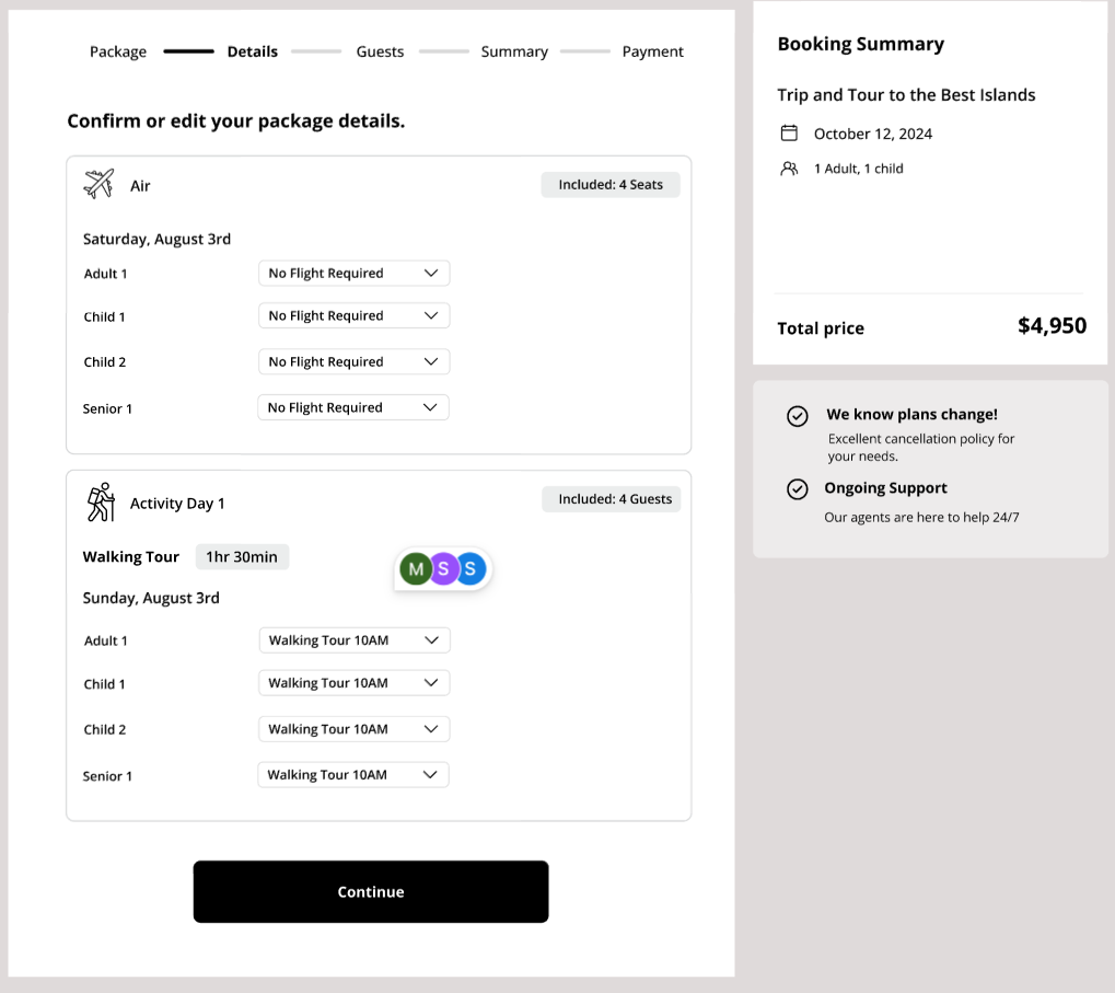 Rezometry screenshot: Rezometry Tour Operator Website Online Booking Engine