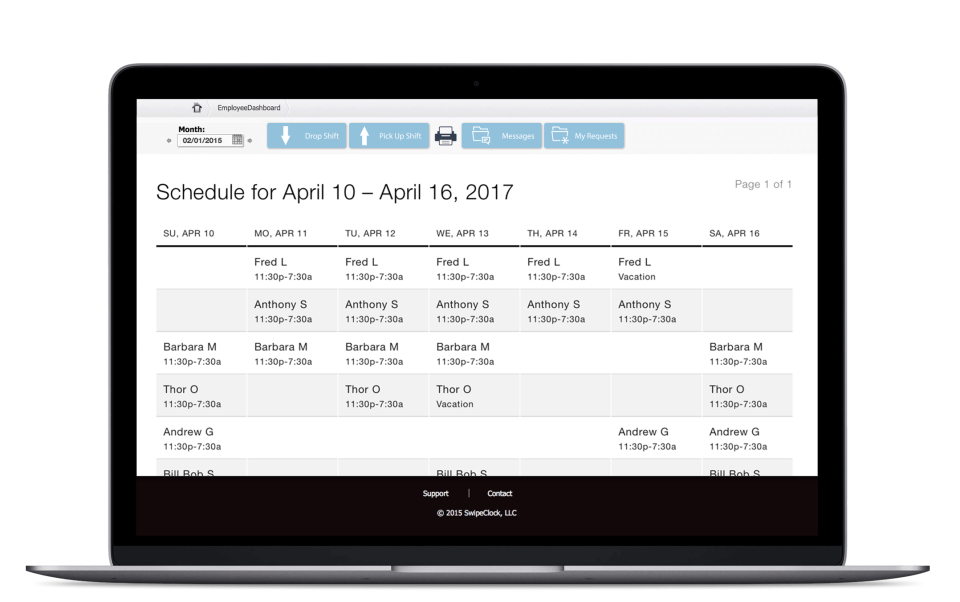 TimeSimplicity Software - TimeSimplicity Schedule