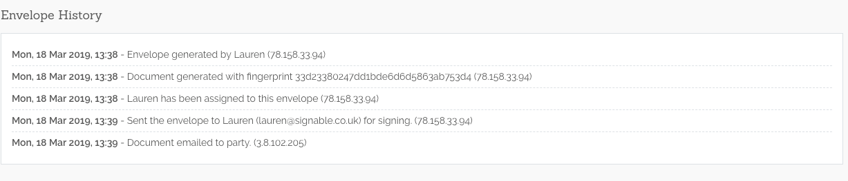 Signable Software - 5