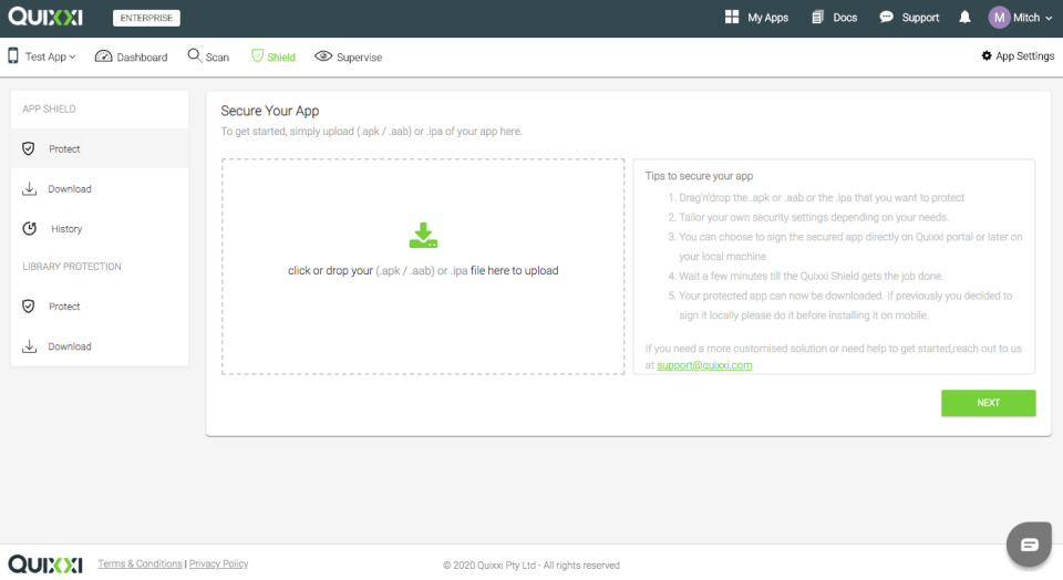Quixxi Software - Mobile App Protection