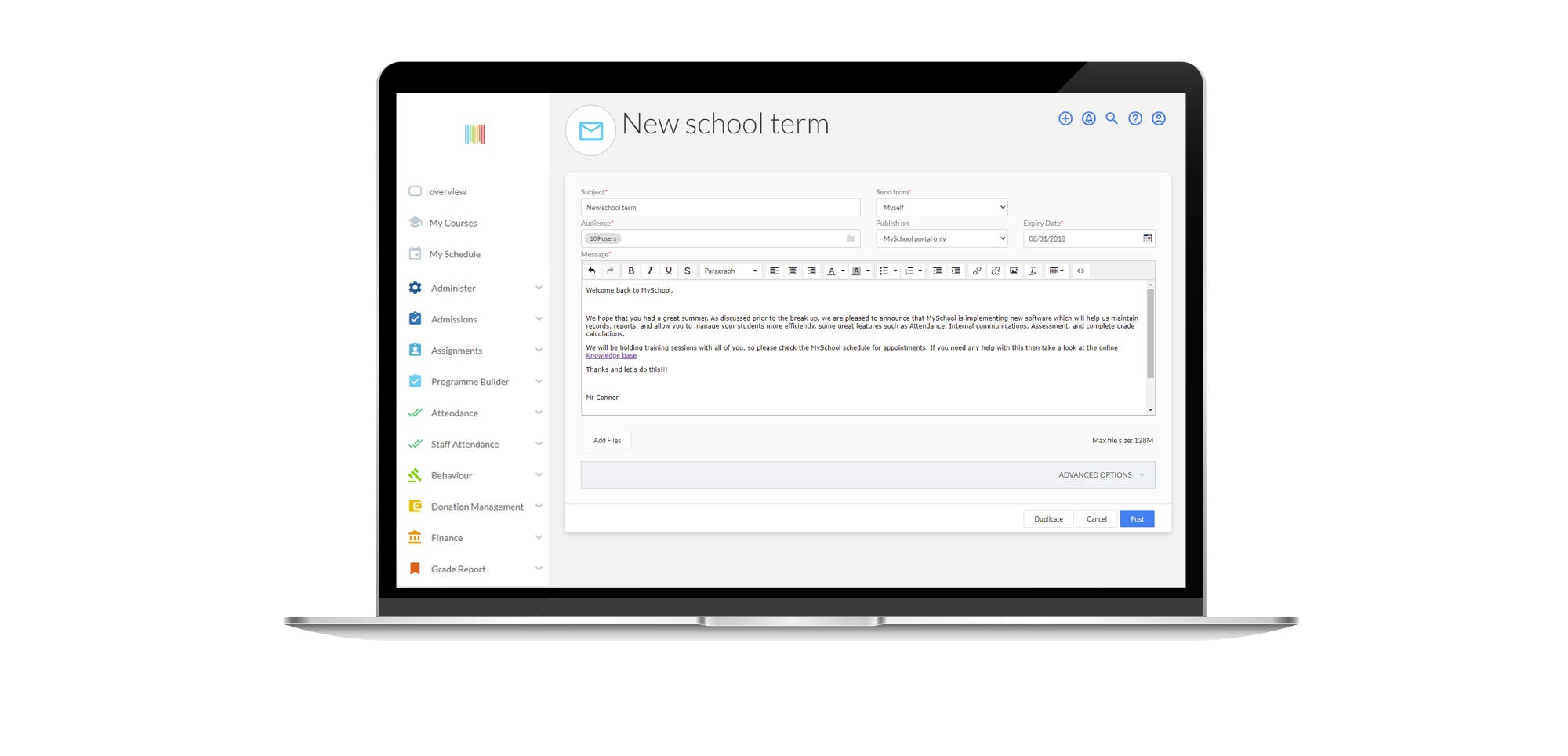 MySchool Software - 4