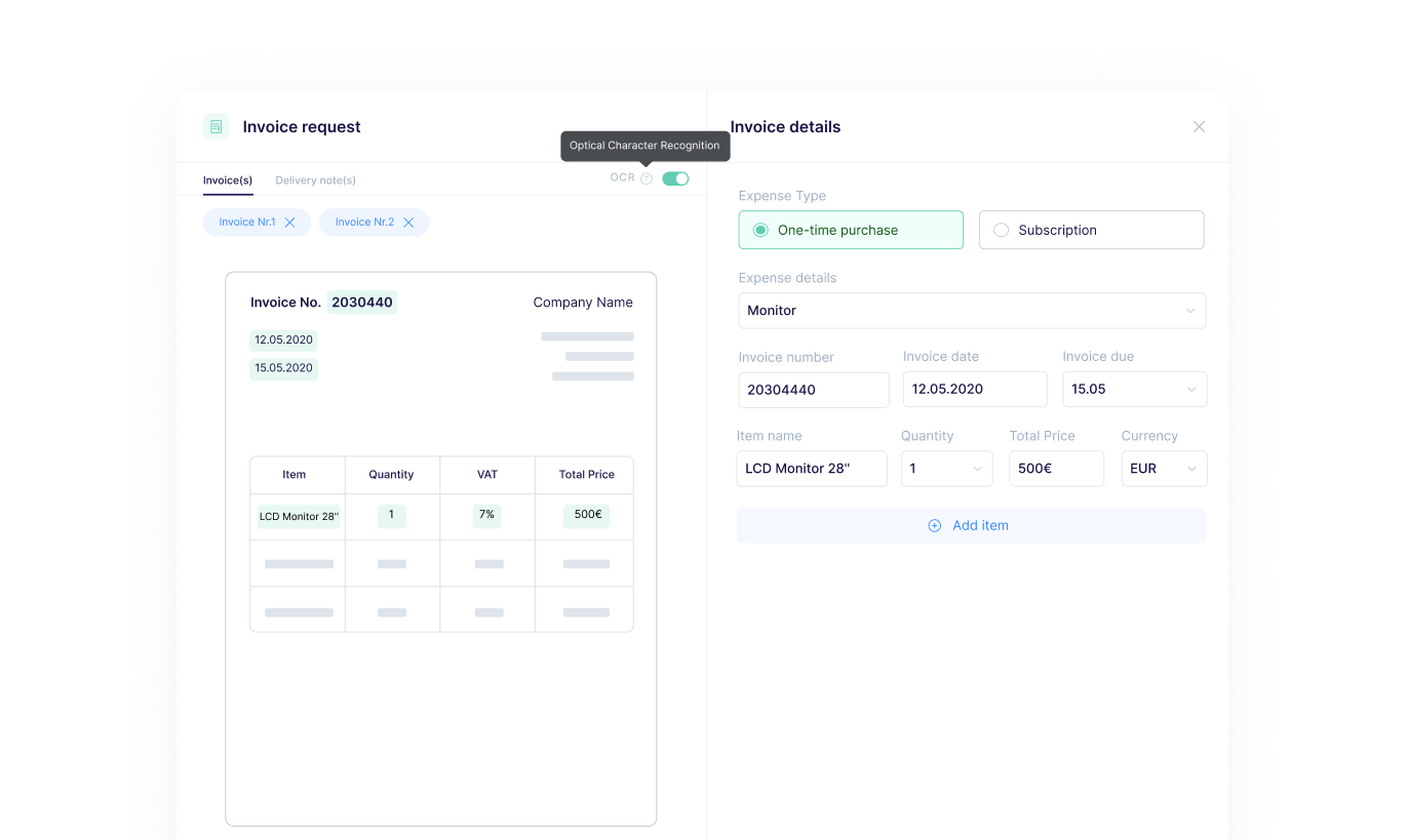 finway Software - finway invoicing