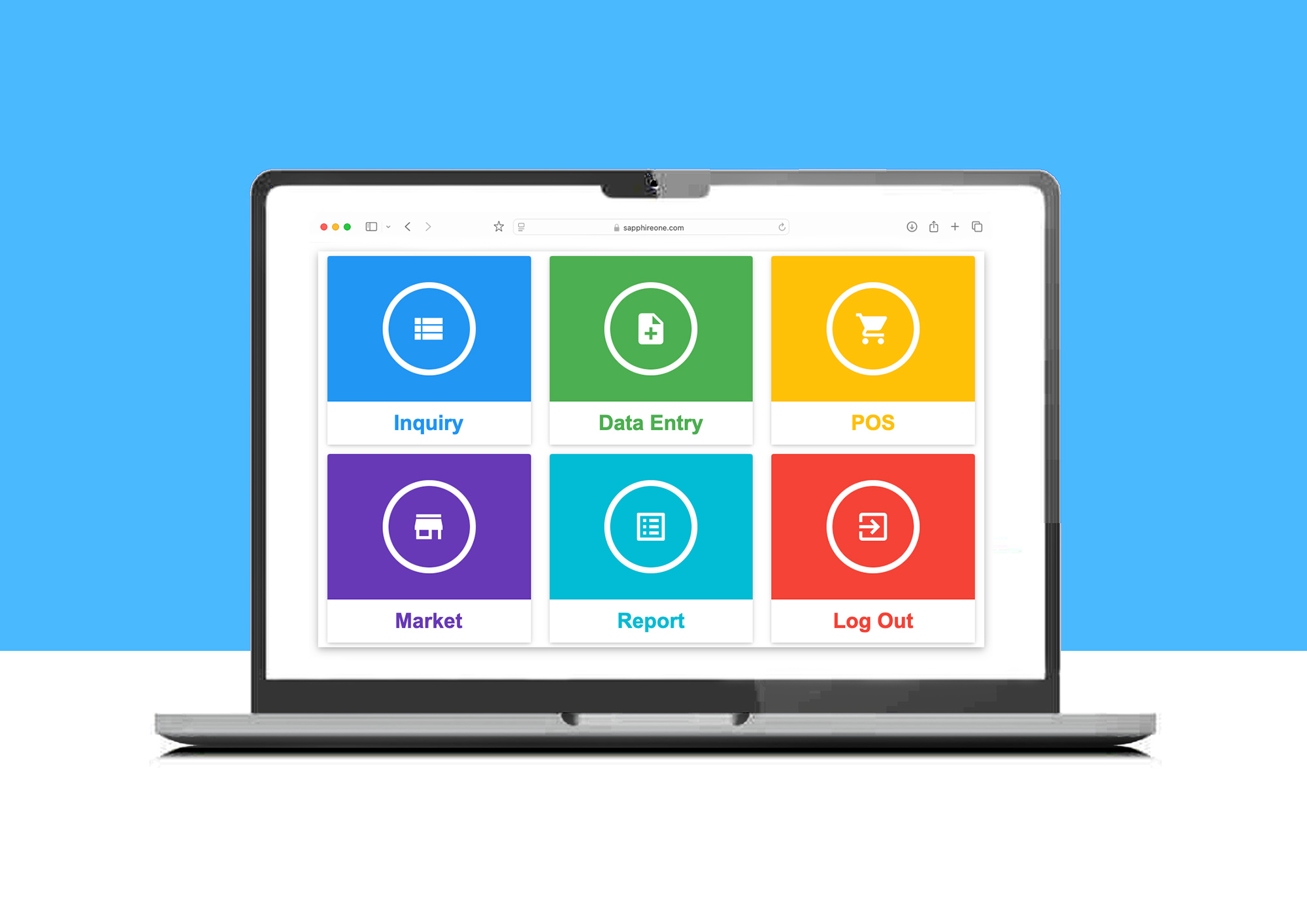 SapphireOne screenshot: SapphireOne - Desktop