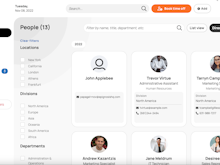 TalentHR Software - People directory