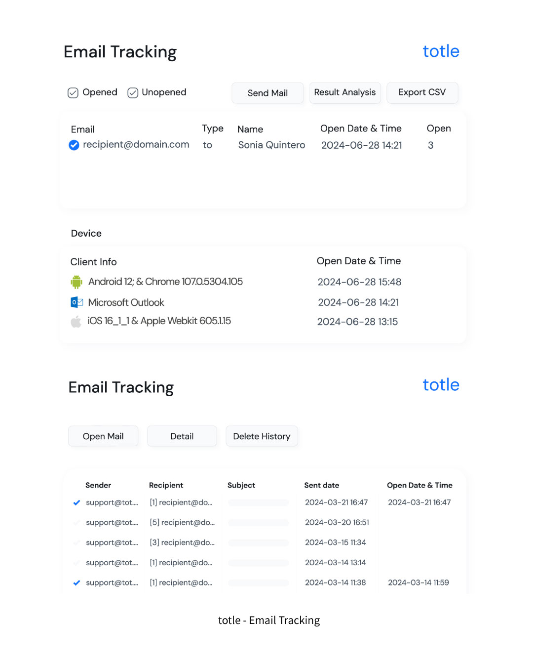 Email Tracking: You can easily find out if someone opened your emails by setting up real-time notifications.