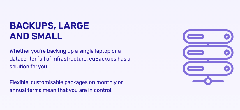 euBackups Software - 4
