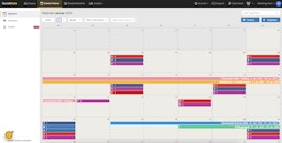 SocialHub Content Planner - monthly overview