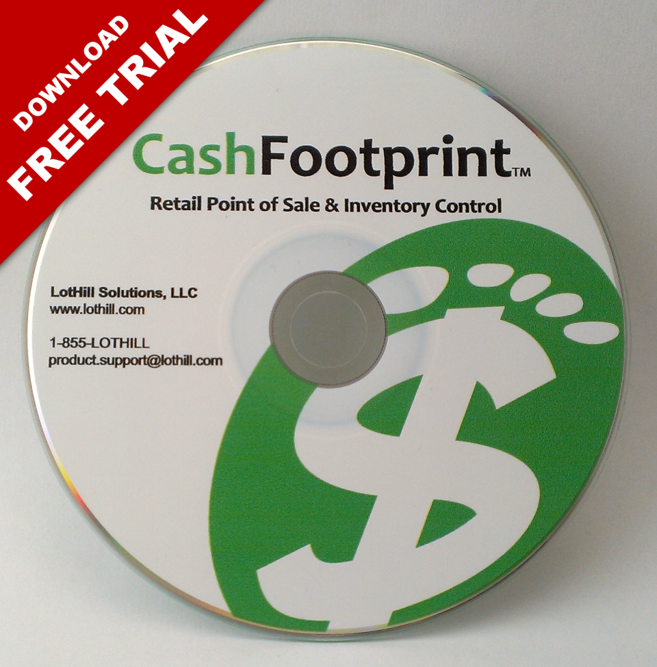 CashFootprint Point-of-Sale Software - 1