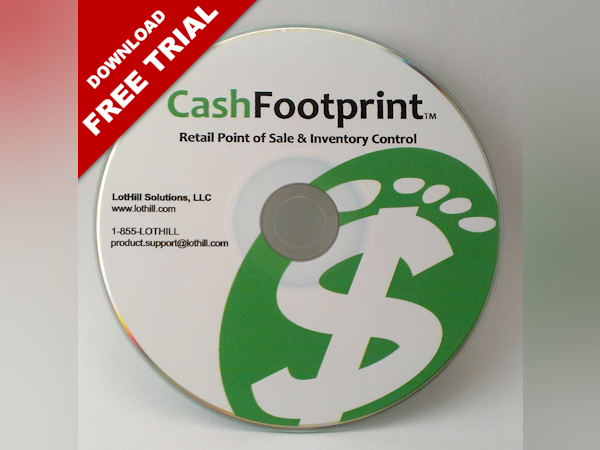 CashFootprint Point-of-Sale Software - 1