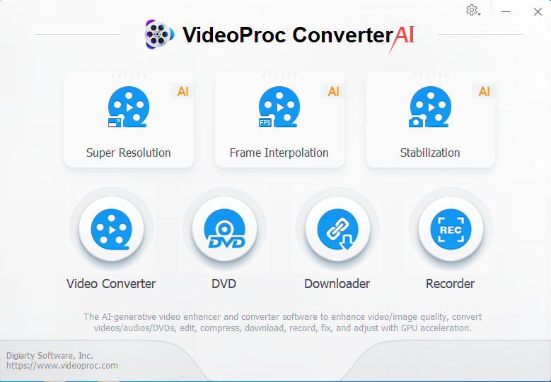 VideoProc Converter AI