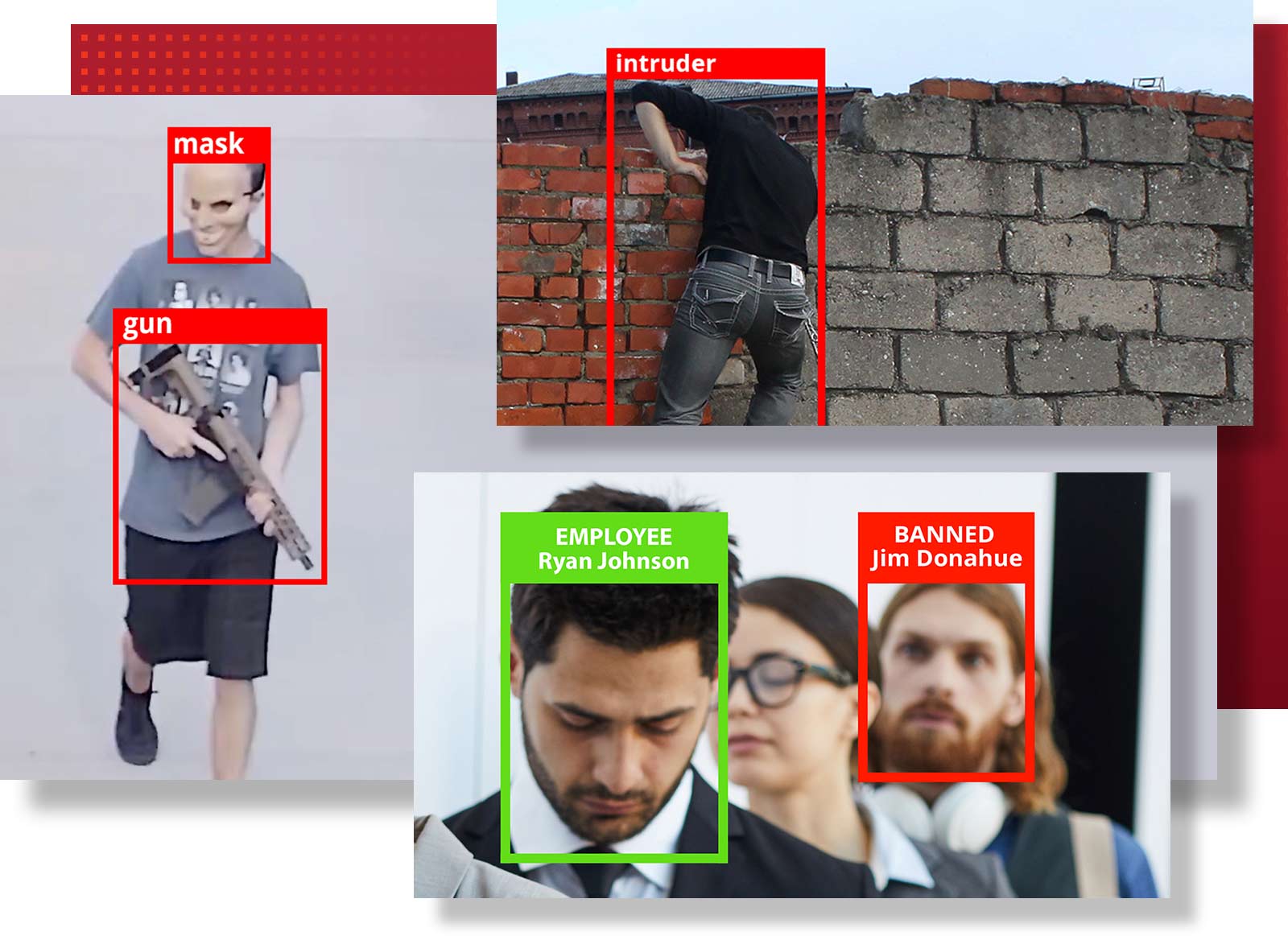 24/7 Visual Threat Detection (Guns, Banned People, Intruders, Masks, & No-Masks)-thumb