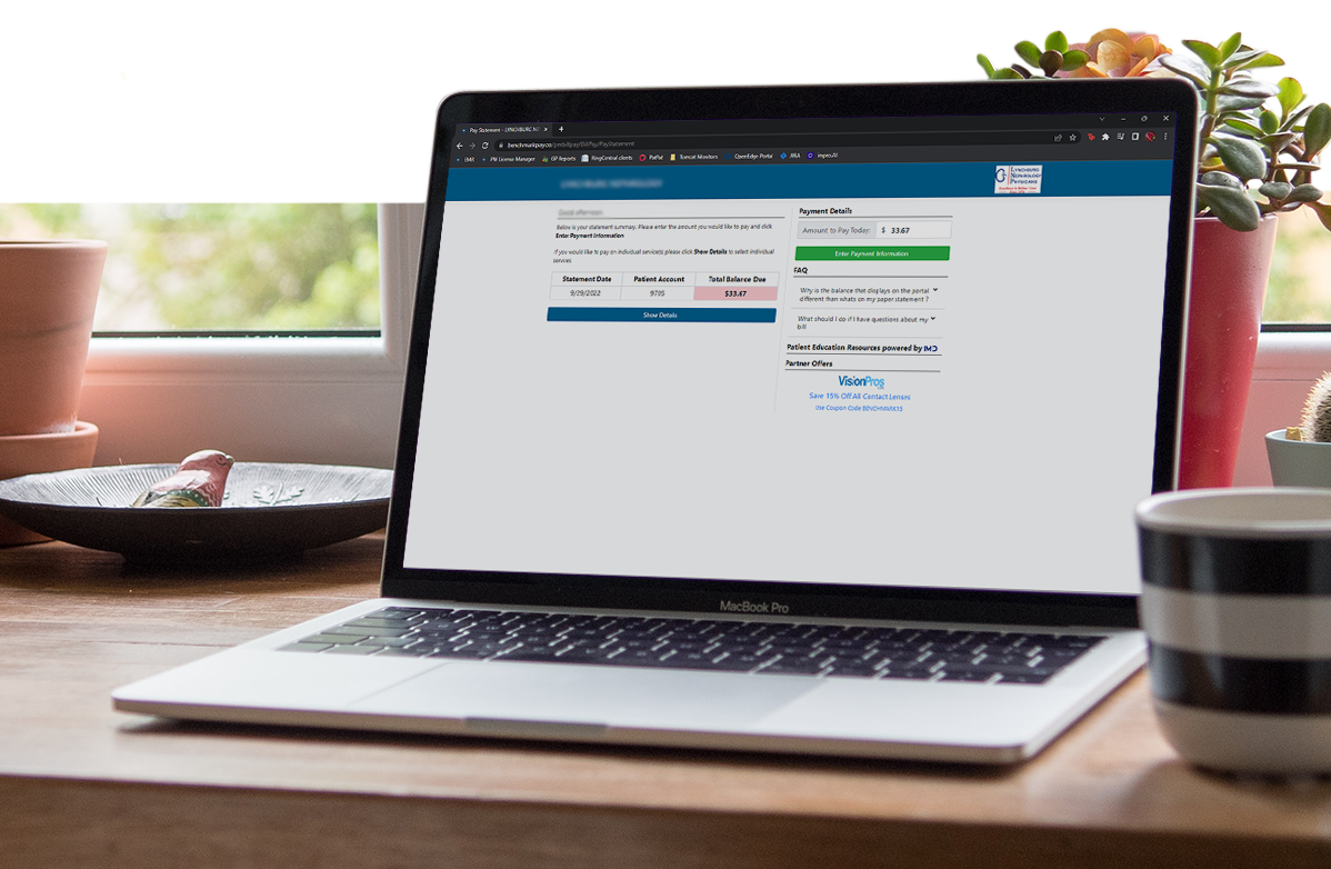 Benchmark Solutions RCM Software - Online Patient Payment Solution
